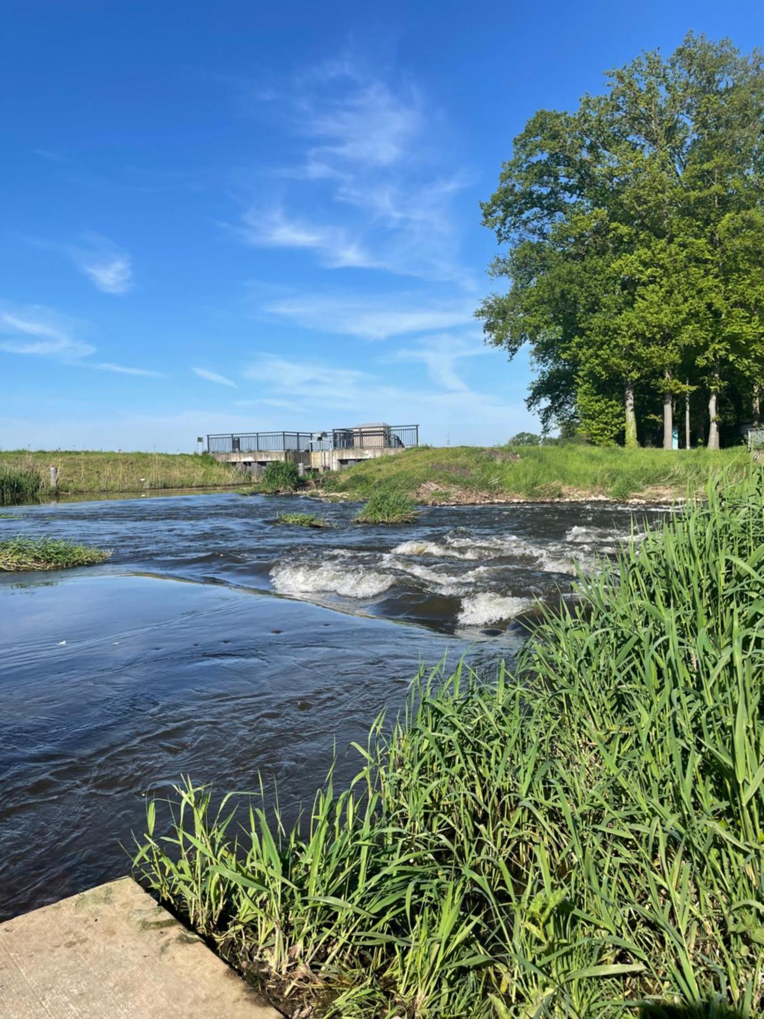 Ferienhaus Direkt An Der Hase Quakenbruck Bagian luar foto